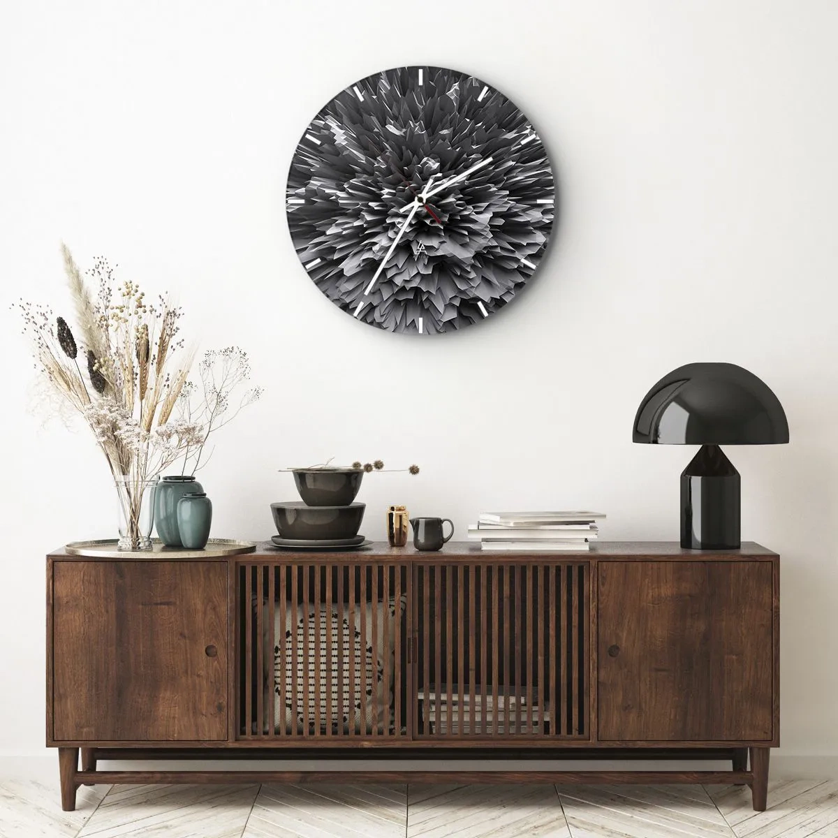 Nástenné hodiny - Ostrejšie to už nebude - 40x40 cm