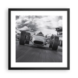 Plagát v čiernom ráme - Toto je sila! - 40x40 cm