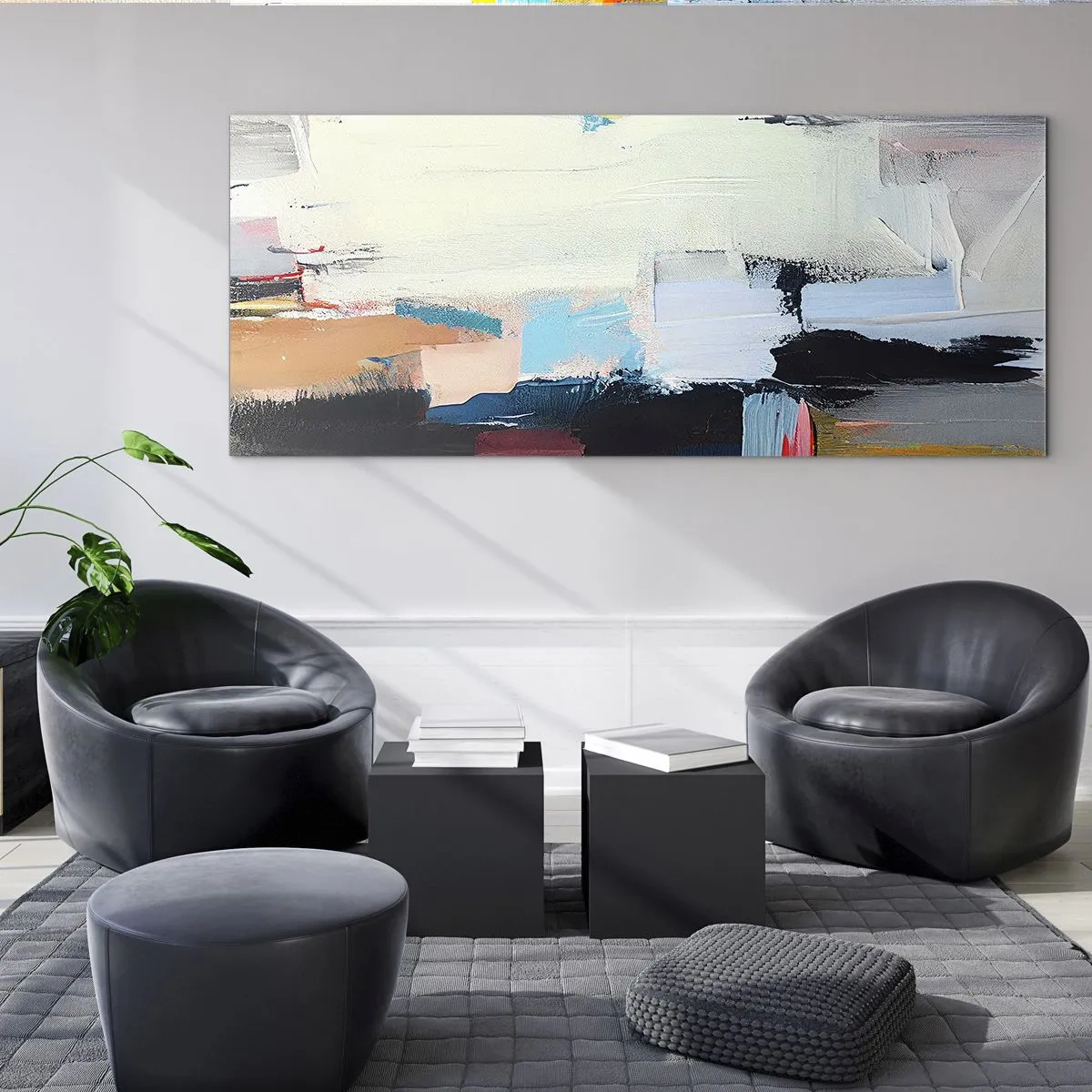 Obraz na skle - Nejaký spôsob? - 100x40 cm