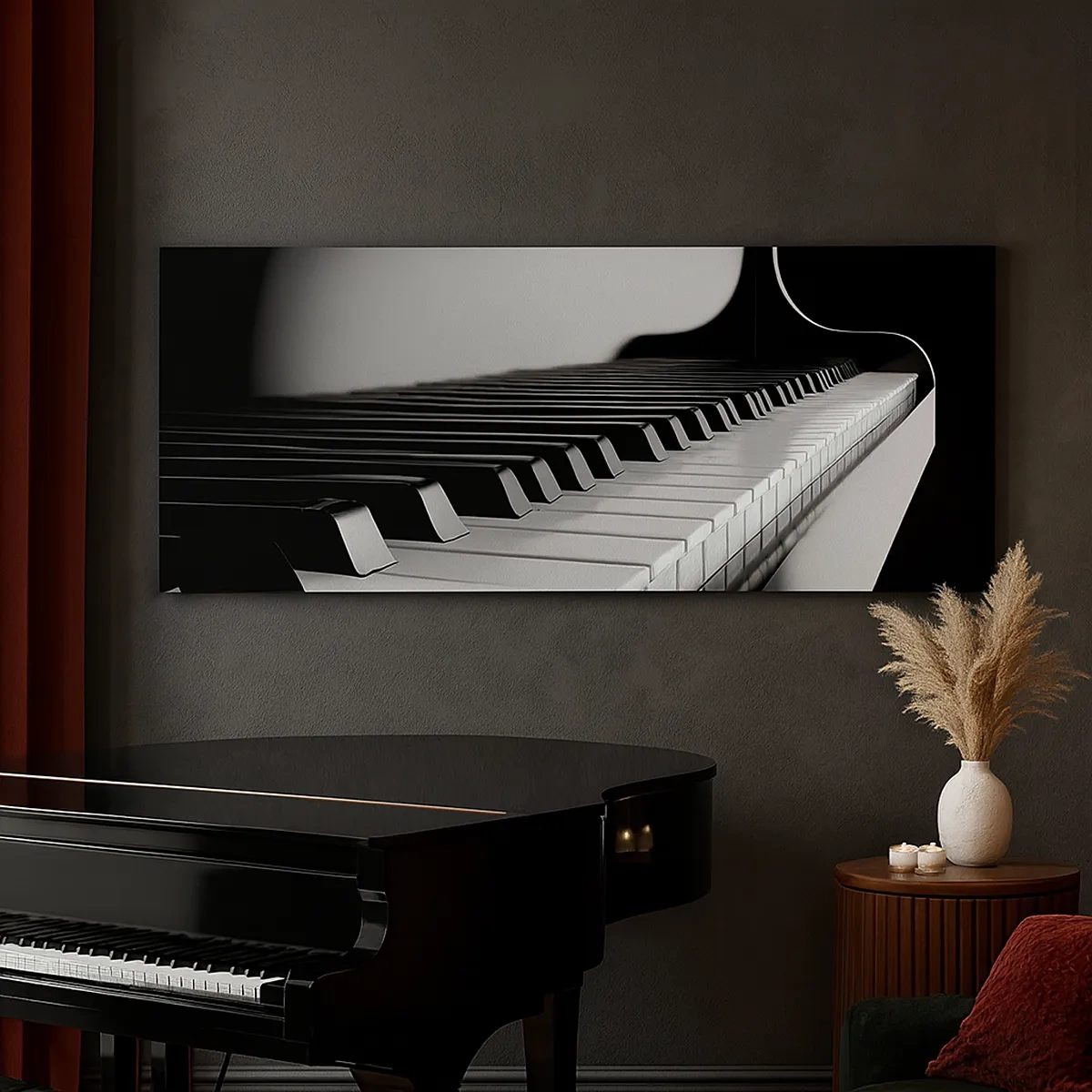 Obraz na plátne - Harmónia tvarov a farieb - 30x30 cm