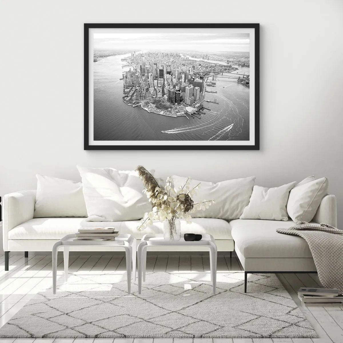 Plagát v čiernom ráme - Ako nemilovať? - 70x50 cm
