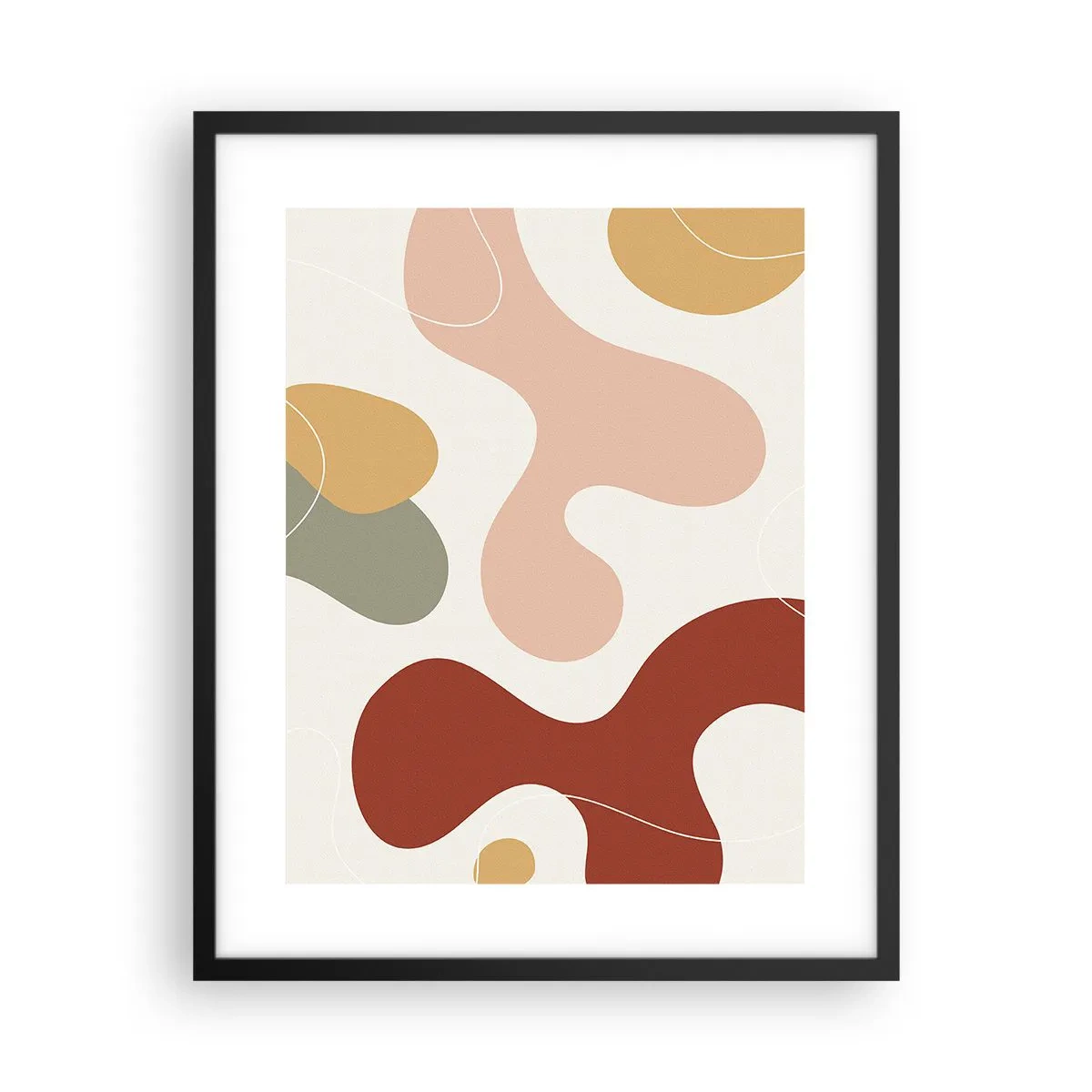 Plagát v čiernom ráme - Klikiháky - 40x50 cm