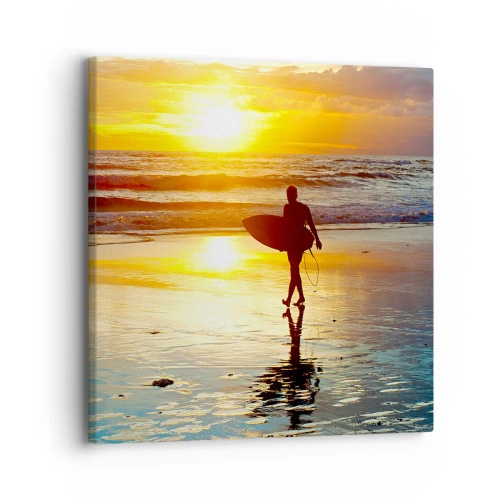 Obraz na plátne - Návrat bojovníka - 30x30 cm