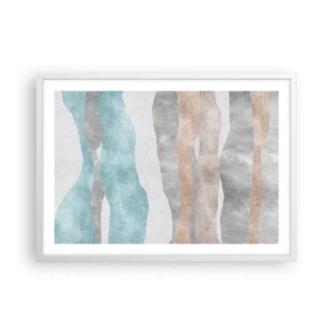 Plagát v bielom ráme - Štúdia blízkosti - 70x50 cm