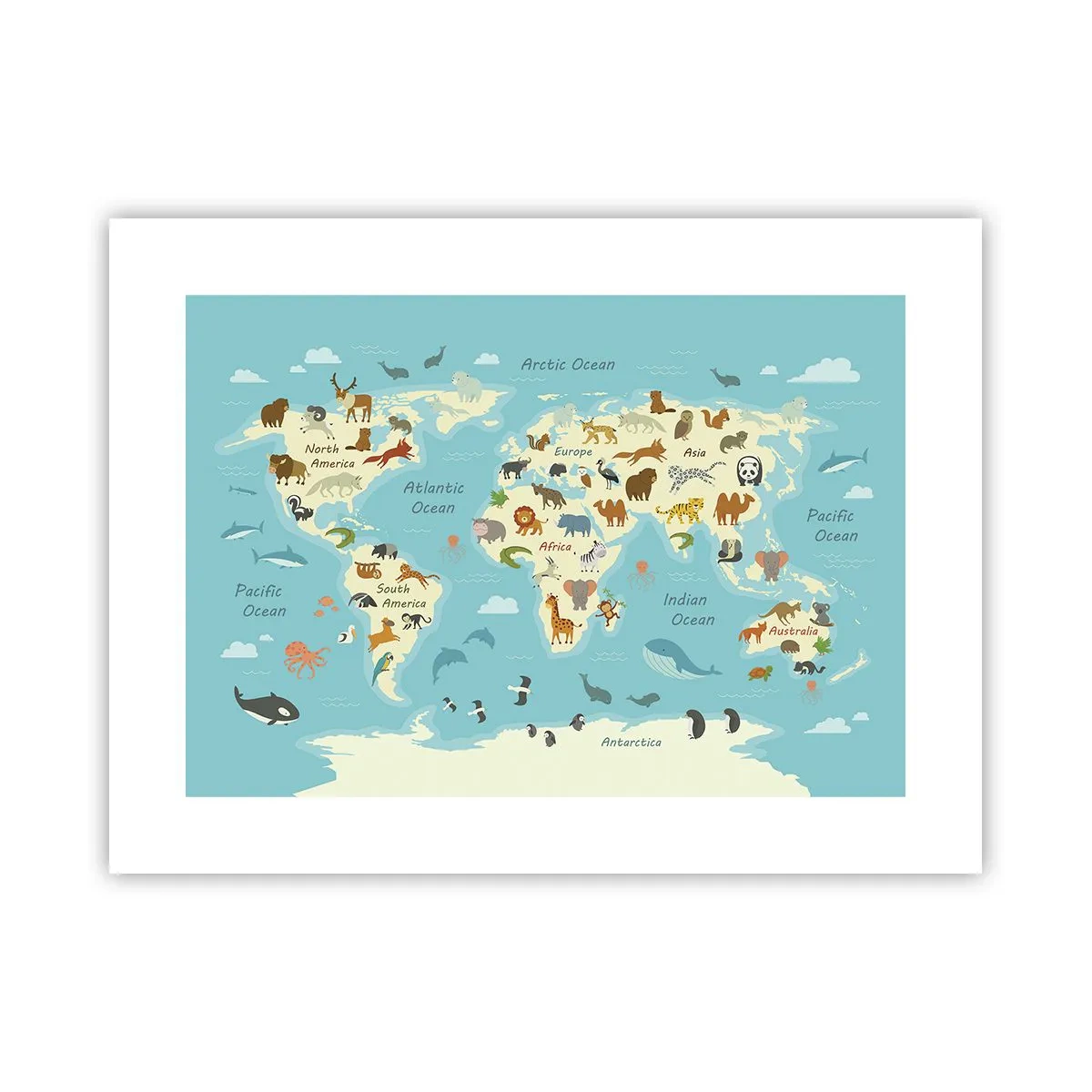 Plagát - Dobrí susedia - 40x30 cm