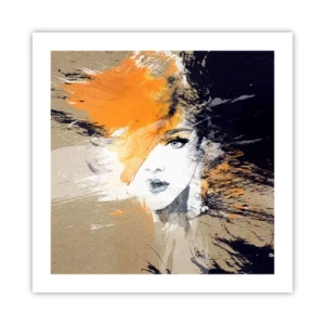 Plagát - A je svetlo - 50x50 cm