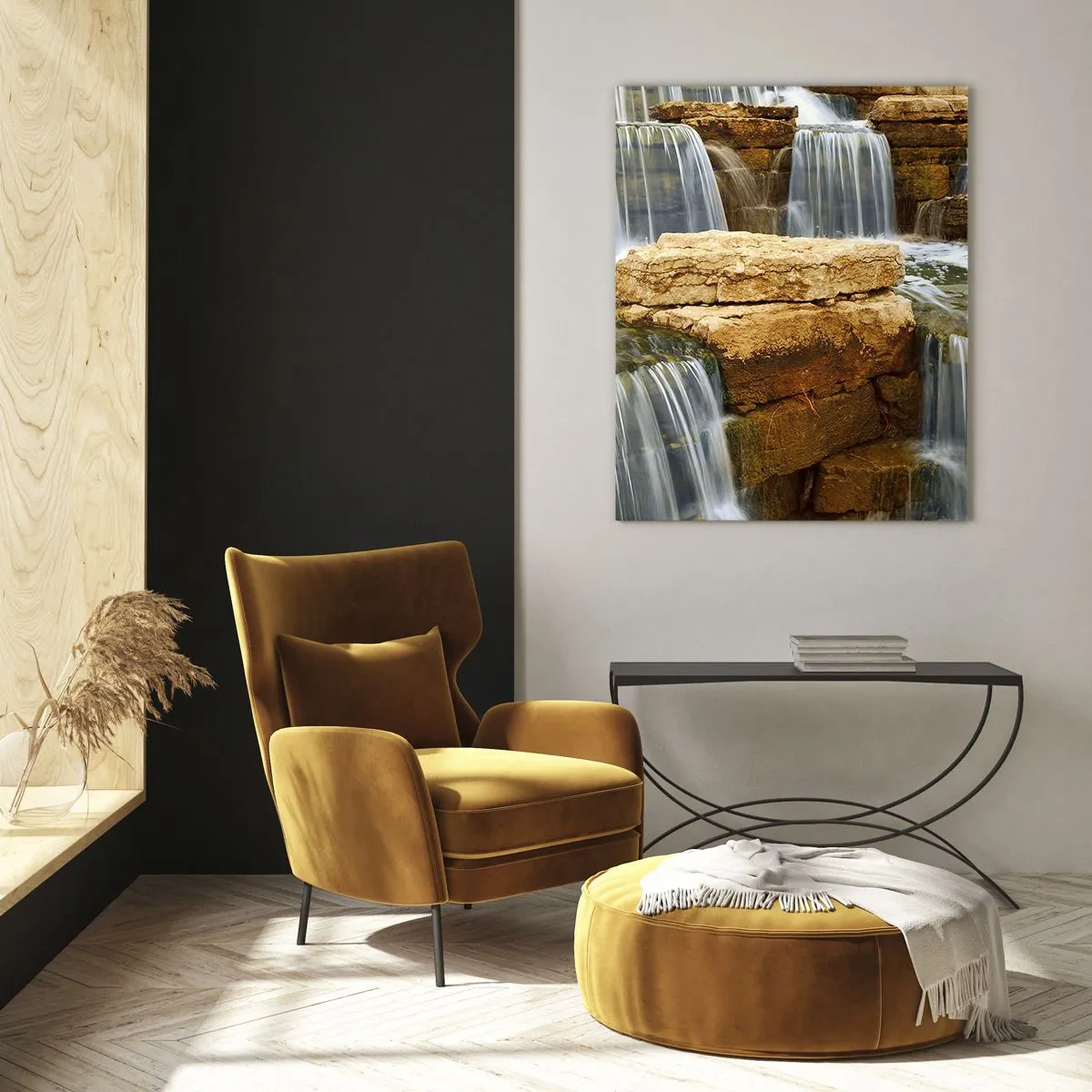 Obraz na skle - Schody do neba - 50x70 cm