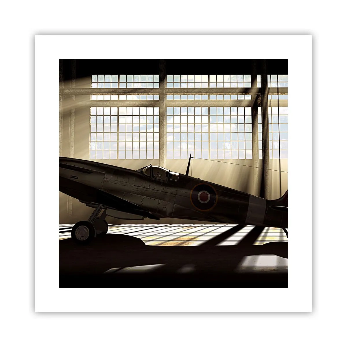 Plagát - Odpočinok bojovníka - 40x40 cm