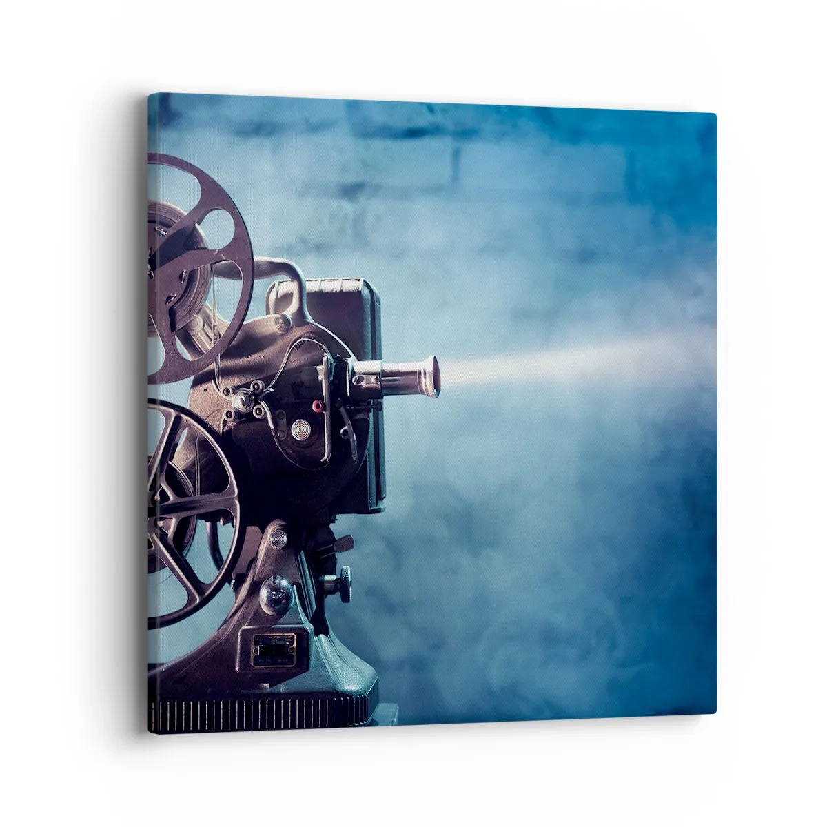 Obraz na plátne - V starom kine - 40x40 cm