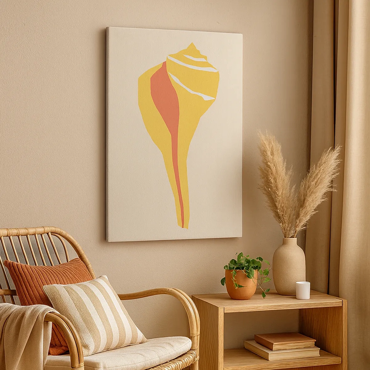 Obraz na plátne - Organická abstrakcia – rast - 50x70 cm