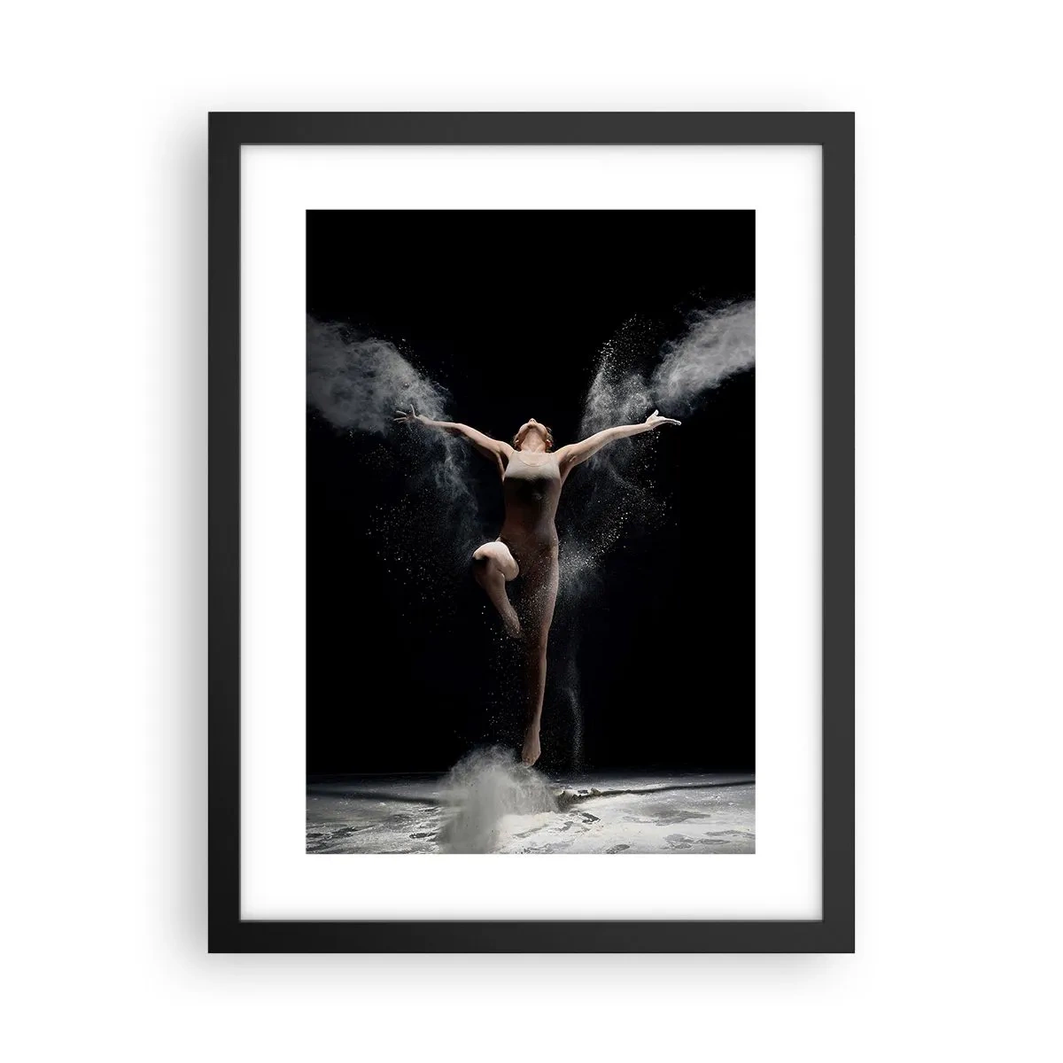 Plagát v čiernom ráme - Elfovia existujú - 30x40 cm