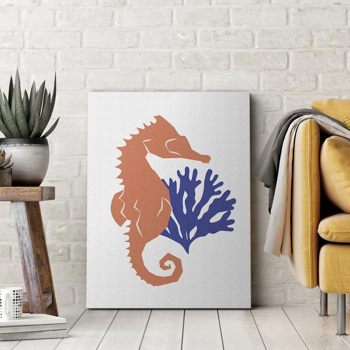 Obraz na plátne - Na podvodnej lúke - 55x100 cm