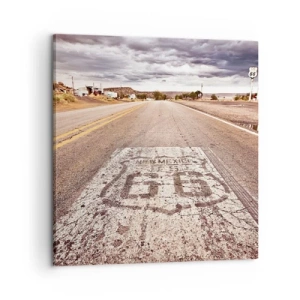 Obraz na plátne - Mother Road - americká legenda - 60x60 cm