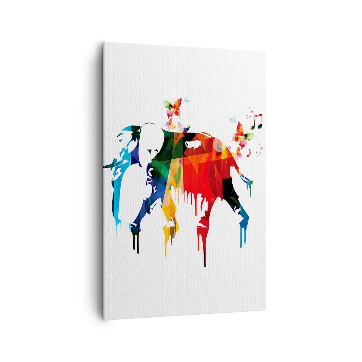 Obraz na plátne - Tancovať môže každý - 80x120 cm