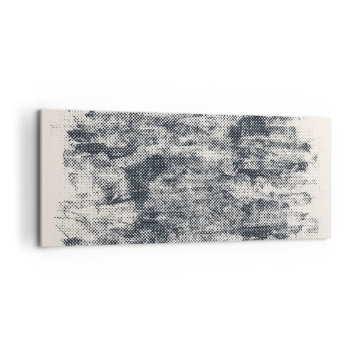 Obraz na plátne - Hmlistá kompozícia - 100x40 cm