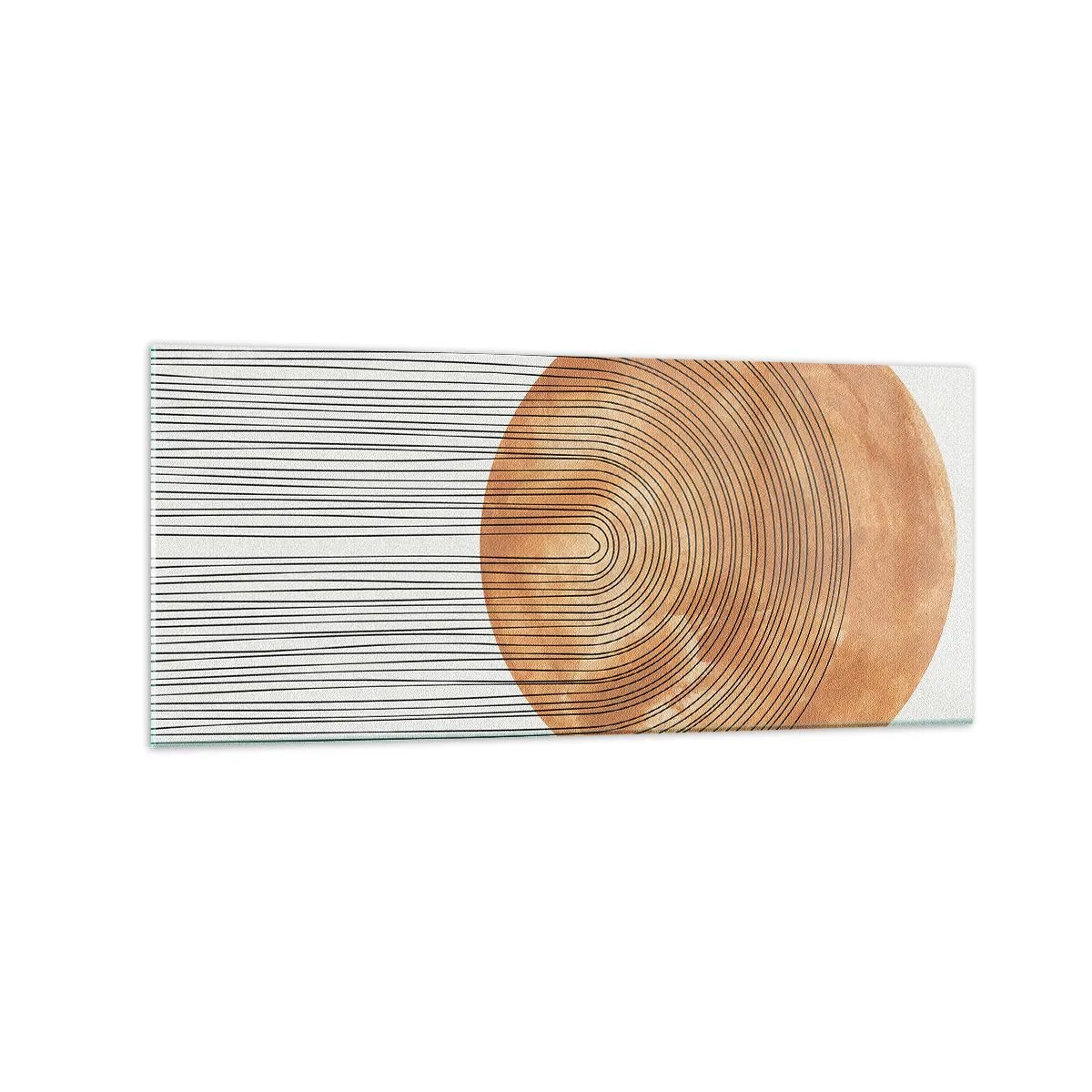 Obraz na skle - Slnečná kompozícia - 120x50 cm