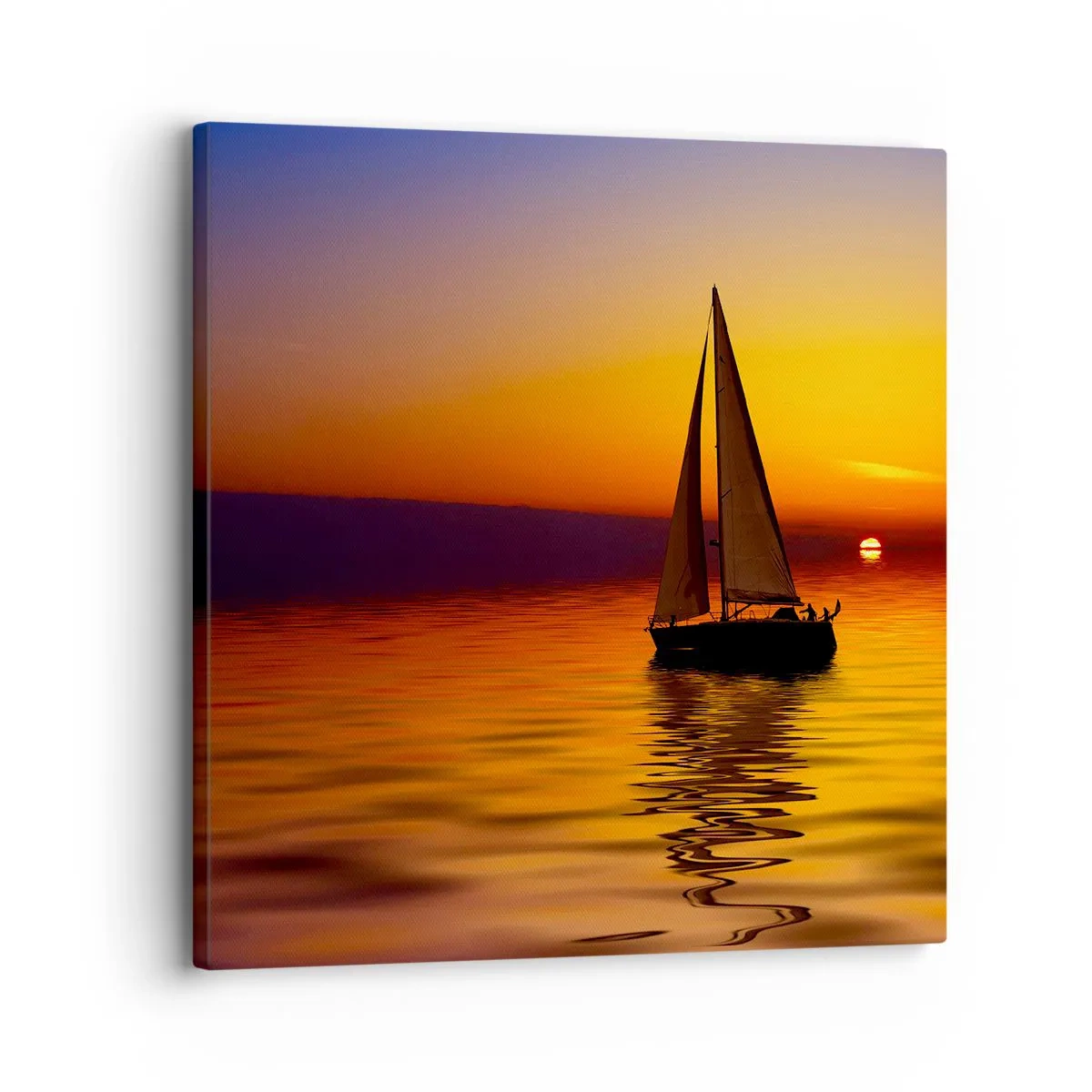 Obraz na plátne - Ako je tu za súmraku ticho… - 30x30 cm