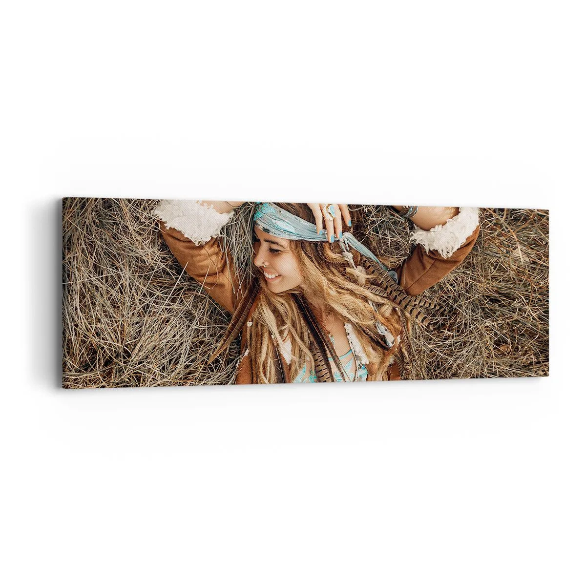 Obraz na plátne - Na ceste do leta lásky - 90x30 cm