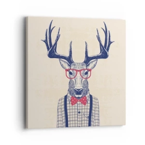 Obraz na plátne - Zábavná extravagancia - 40x40 cm