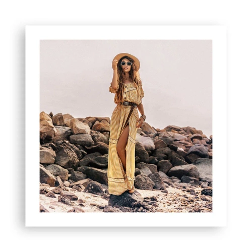 Plagát - Kúzlo kameňov - 50x50 cm