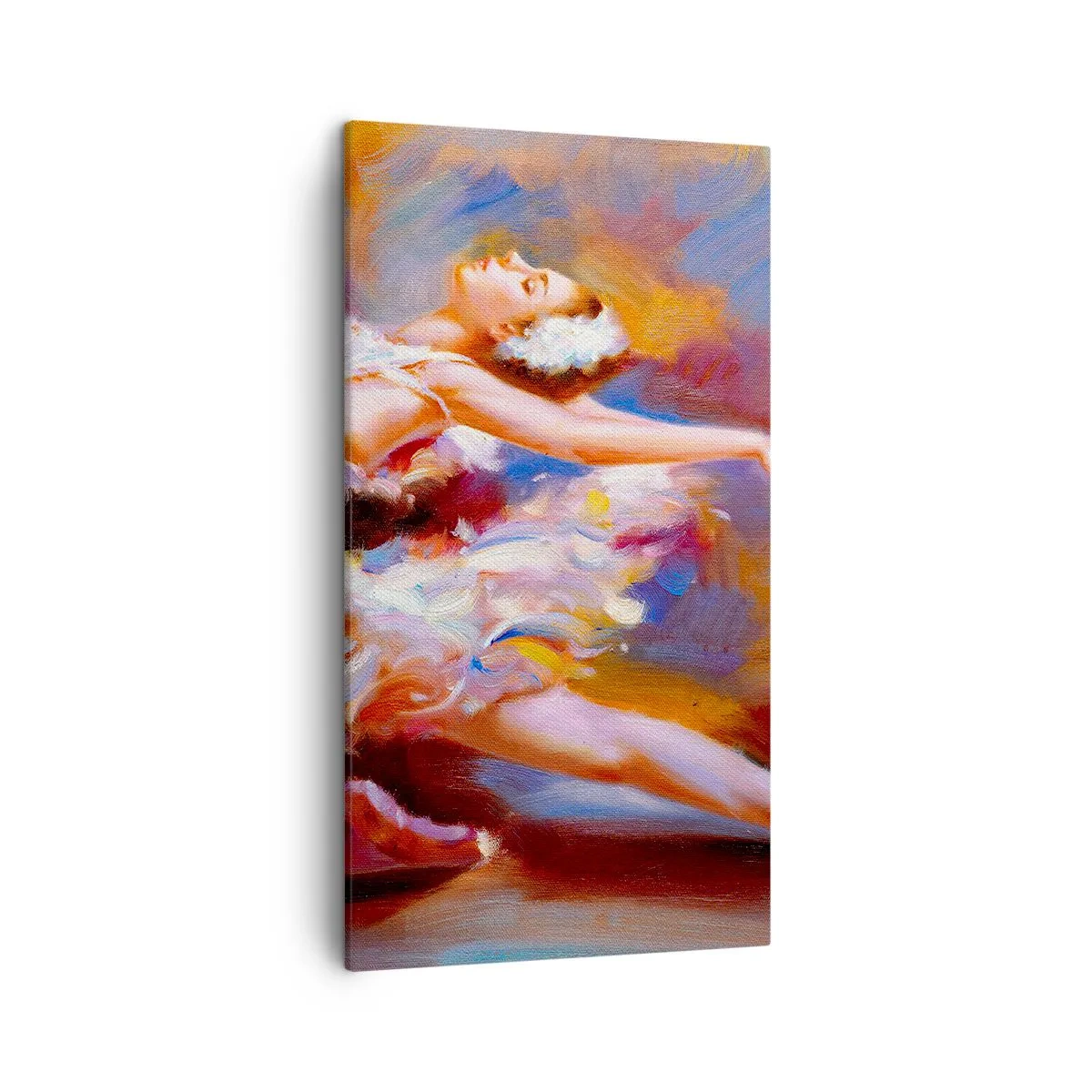Obraz na plátne - Labutia elegancia - 45x80 cm
