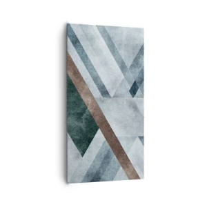 Obraz na plátne - Sofistikovaná elegancia geometrie - 65x120 cm