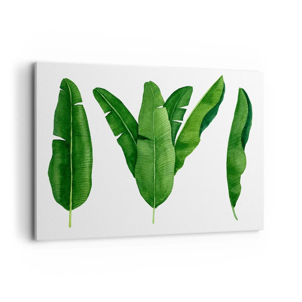 Obraz na plátne - Zelená symetria - 120x80 cm