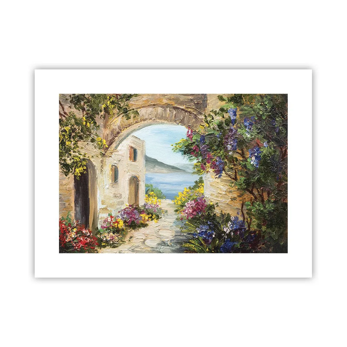 Plagát - Pôvab pobrežnej krajiny - 40x30 cm