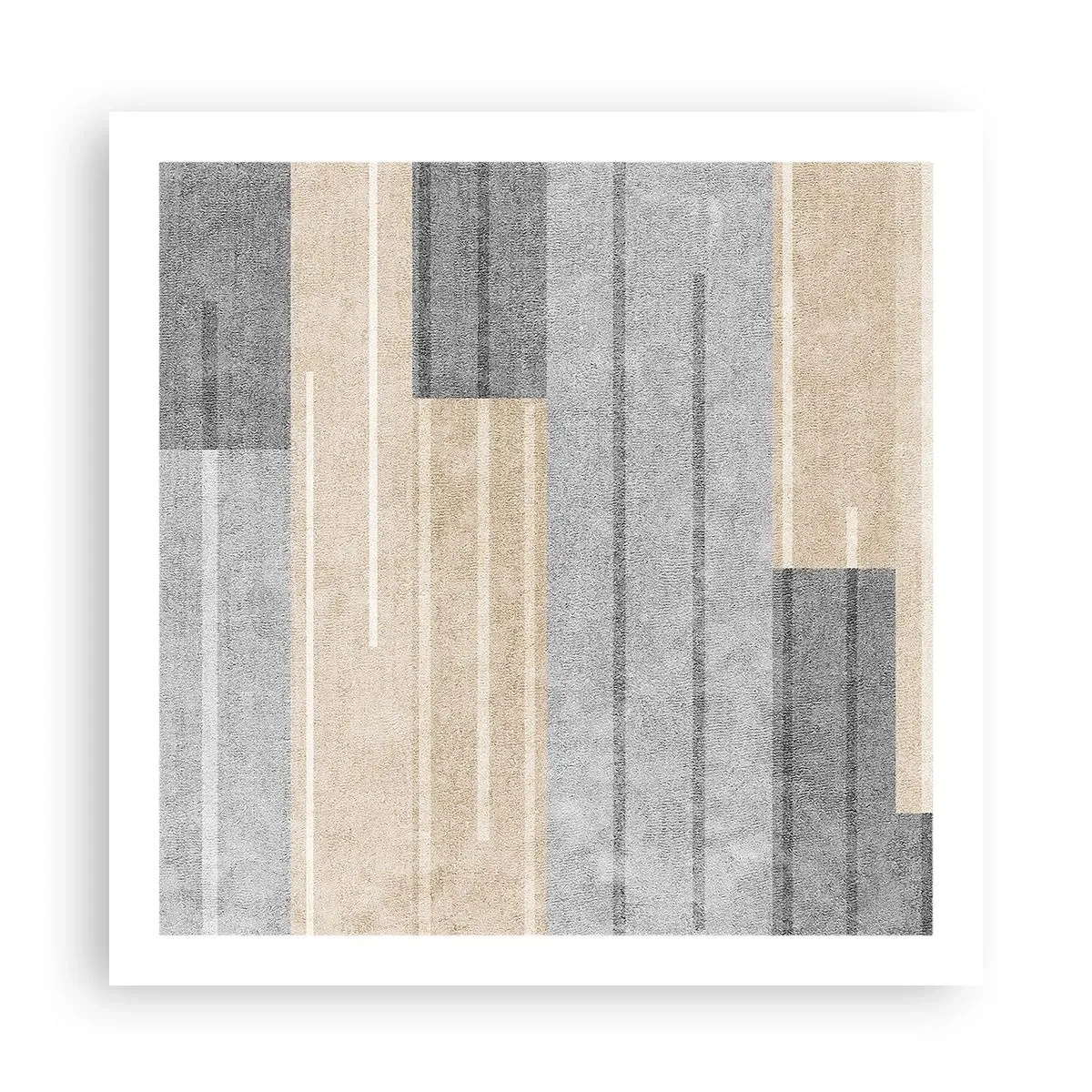 Plagát - Kompozícia: drž sa - 60x60 cm