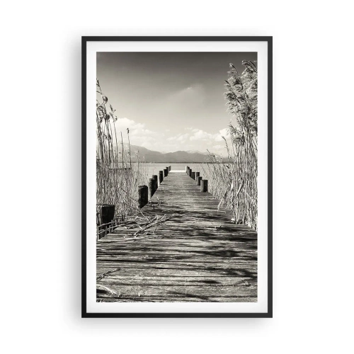 Plagát v čiernom ráme - V ústraní tráv - 61x91 cm