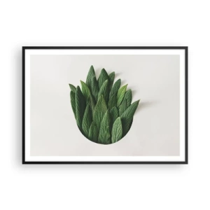 Plagát v čiernom ráme - Neukojiteľná zvedavosť - 100x70 cm