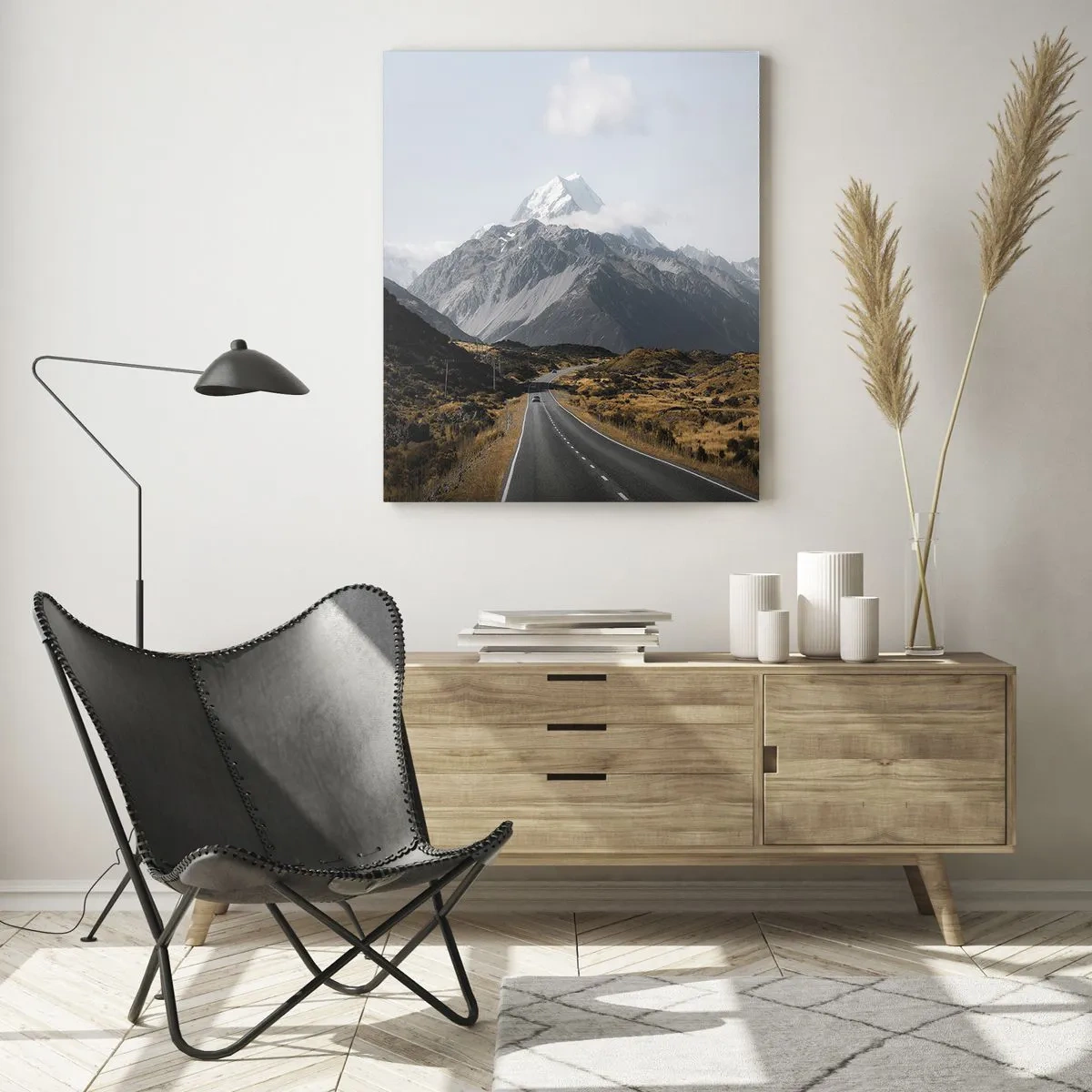Obraz na skle - Cesta do srdca hôr - 50x70 cm