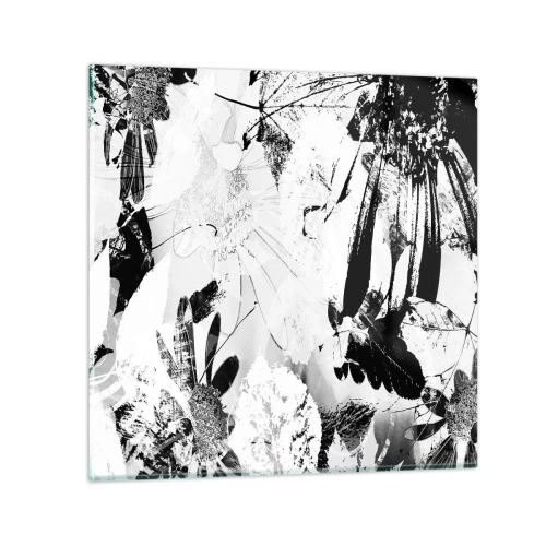 Obraz na skle - Jeseň v negatíve - 40x40 cm