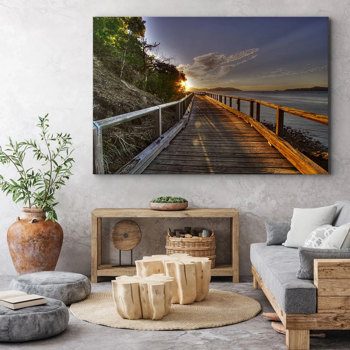 Obraz na plátne - Ísť, stále ísť smerom k slnku - 100x70 cm