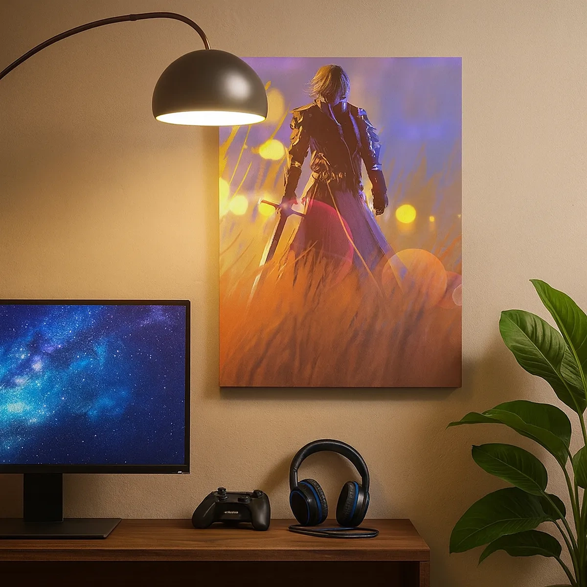 Obraz na plátne - Bludný rytier - 50x70 cm