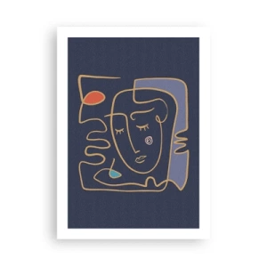 Plagát - V zádumčivosti - 50x70 cm