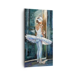 Obraz na plátne - Pred predstavením - 65x120 cm