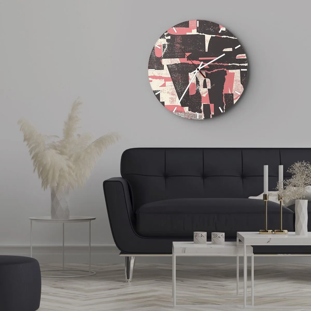 Nástenné hodiny - Celý tento zhon - 30x30 cm