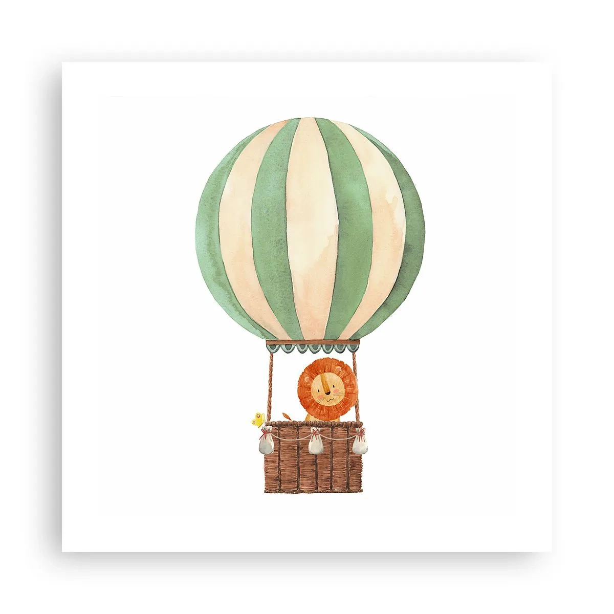 Plagát - Leonove cesty - 50x50 cm