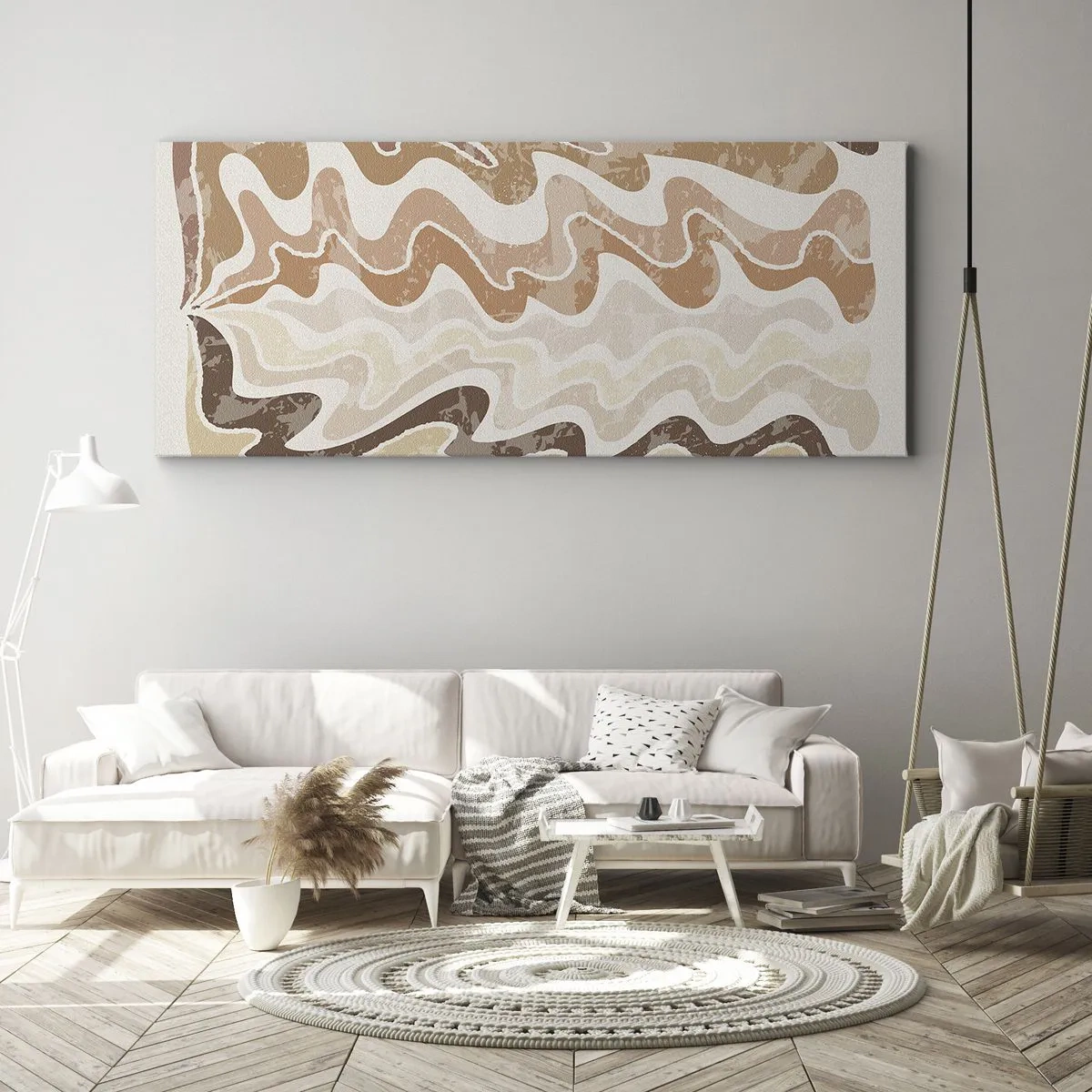 Obraz na plátne - Dobrá energia – dobré emócie - 90x30 cm
