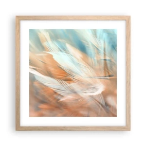 Plagát v ráme zo svetlého duba - V krajine nehy - 40x40 cm