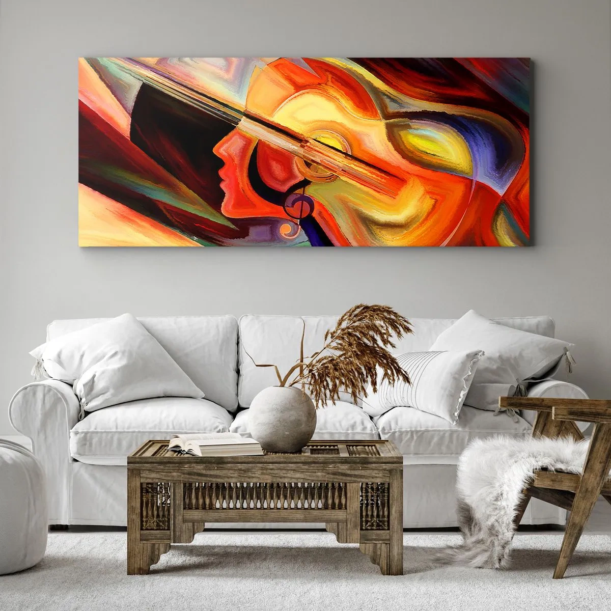Obraz na plátne - Všetko je v poriadku - 100x40 cm