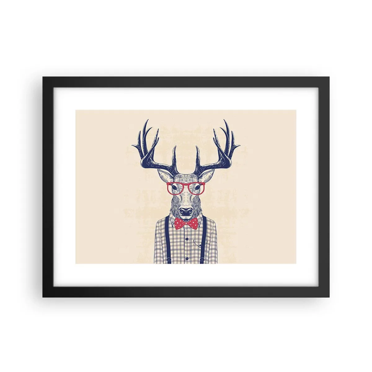 Plagát v čiernom ráme - Zábavná extravagancia - 40x30 cm