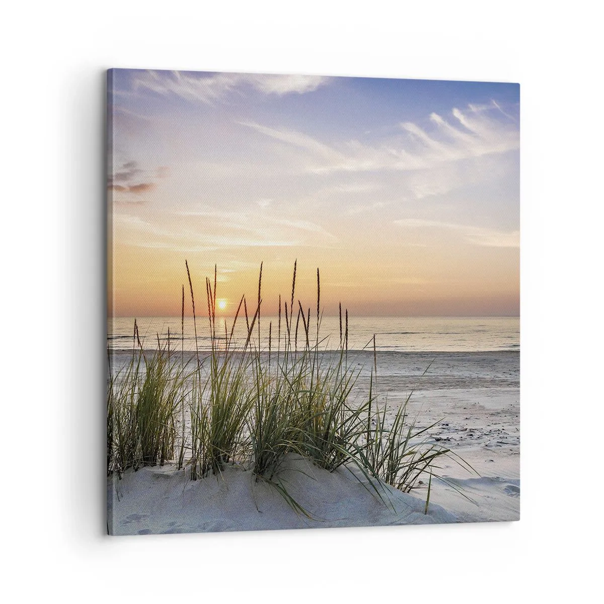 Obraz na plátne - Pozri sa, predstav si a pociť - 60x60 cm