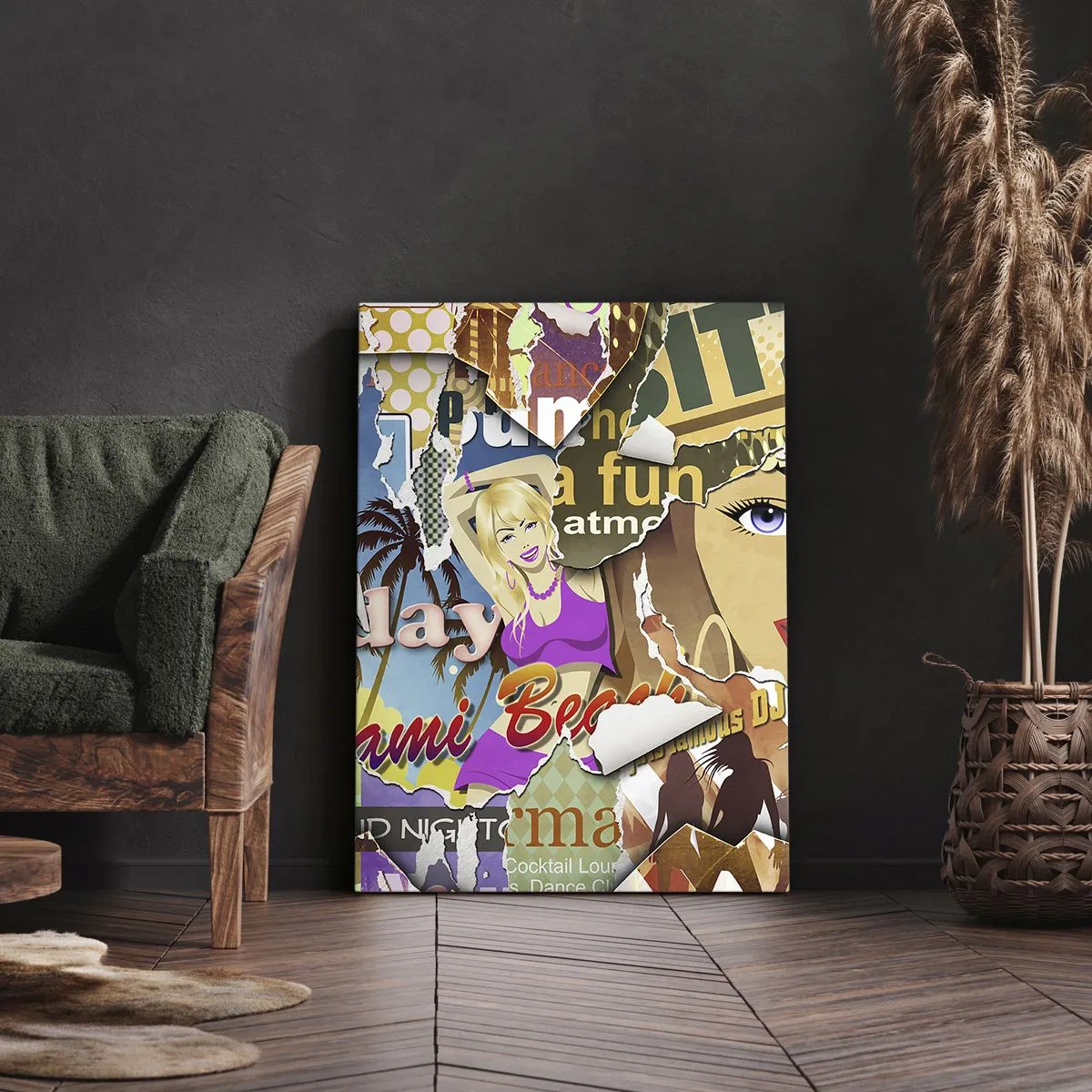 Obraz na plátne - Prázdninová retrospektíva - 70x100 cm