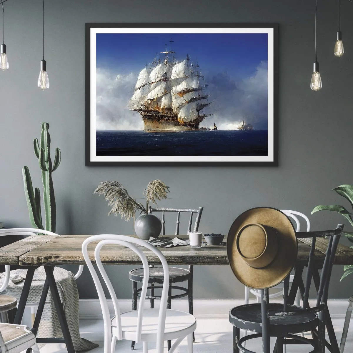 Plagát v čiernom ráme - The great glory! - 70x50 cm