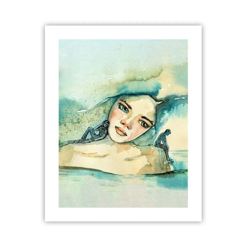 Plagát - Am I blue? - 40x50 cm