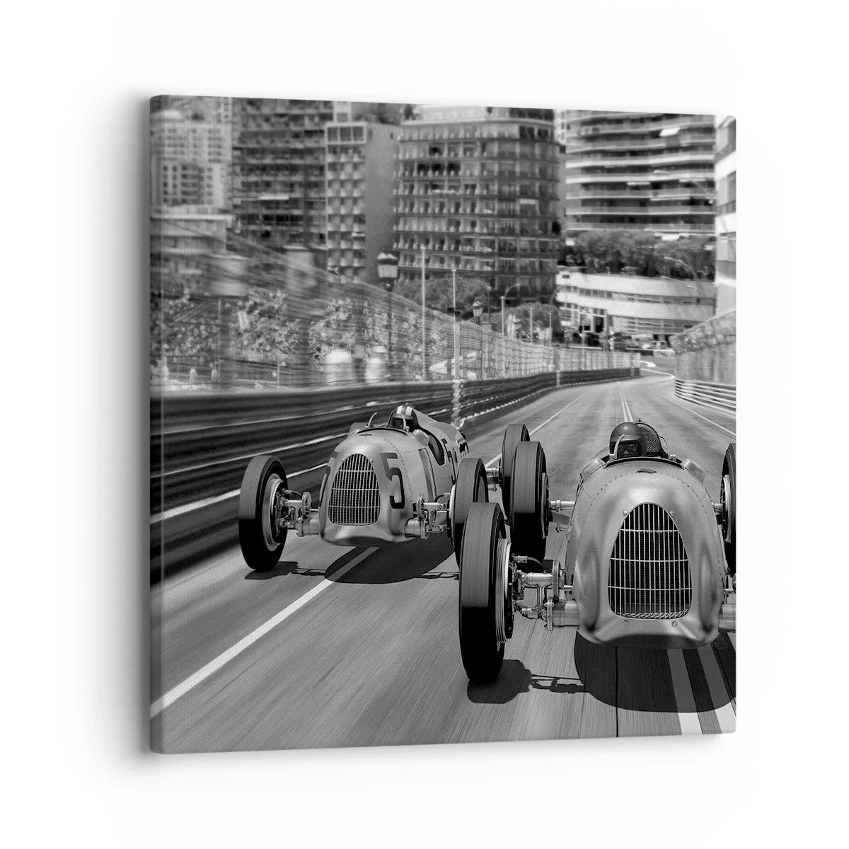 Obraz na plátne - Kedysi dávno v Monte Carle - 30x30 cm