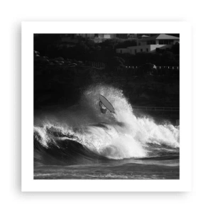 Plagát - Výzva prijatá! - 50x50 cm