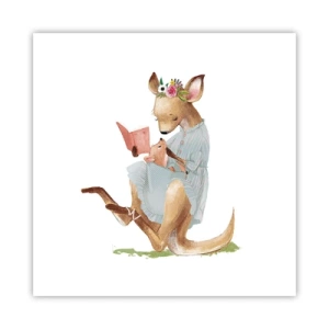 Plagát - Prečítaj mi, mama - 60x60 cm